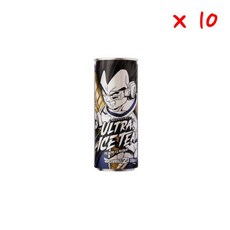 드래곤볼Z 베지타 피치 아이스 티, 10개, 330ml