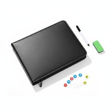 휴대용 미니 접이식 자석 전술 코칭 보드, 1개