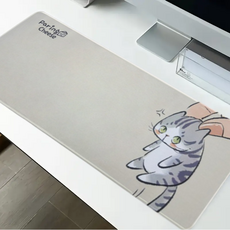 귀여운 고양이 4종 장패드, 1개, 1. 잡혔냥 애기 고등어