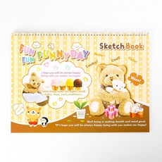 신학기 어린이스케치북 캐릭터 8절 스케치북 rkd+5214UA
