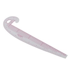 호환 Curved Ruler High Accuracy Plastic Material 6501 Curve Ruler Transparent Body Portable for Sewi