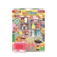 콩순이 미니 24시 편의점 장난감 소꿉놀이 역할놀이, 상세페이지 참조, 1개