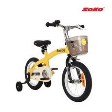 ZOKO 조코 24년형 비틀 14인치 유아동 네발자전거 옐로우 (기본형), 1개