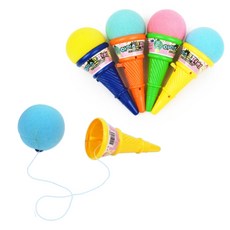 귀여운 칼라 폭신한 날라가는 아이스콘펀치 놀이 1P, 1개