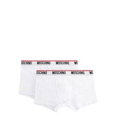 모스키노 로고 스트랩 복서 브리프 2팩 세트