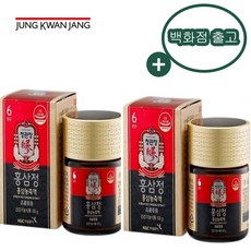 홍삼정 홍삼농충액+쇼핑백 120g 1개.2개 건강기능식, 2개