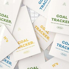 골트랙커 북 30일 습관만들기 한달 자기관리 떡메모지 스케줄 공부, 01 그린