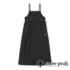 snow peak 附口袋吊帶長裙