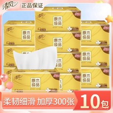 清風抽紙 原木金裝紙巾 大包家庭號 三層加厚 衛生紙 餐巾紙 母嬰適用, 1個, 母嬰適用+三層加厚+溼水可用,3包【300張/大包】3層100抽