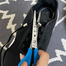 매듭없는 클립 운동화끈 블랙 mar5+9PII