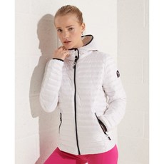 極度乾燥 Superdry Core 珍珠白 羽絨連帽夾克, 1個