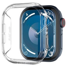 Spigen Apple Watch 46mm Thin Fit 防摔保護殼 錶殼 手錶殼 台灣總代理, 晶透, 1個