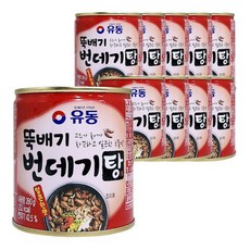 유동 뚝배기 번데기탕 얼큰한맛 280g 10개