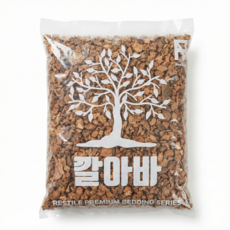 깔아바 코르크붐 6L 육지거북이 파충류바닥재, 600g, 1개