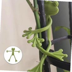 개구리 식물 지지대 방우토마토 넝쿨 화분 난 난지지대 지주대 줄기 식, 단일