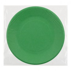 유니아트 칼라종이접시 초록 (1개입) han+33714UL