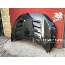 本田Honda十代思域碳纖維開孔引擎蓋，輕量化改裝升級，提升散熱性能，個性化車頭造型, 1個, 適用於十代思域碳纖開孔機蓋 碳纖維引擎蓋