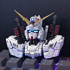 유니콘 건담 밴시 RX-0 3면 반투명 키캡 기계식 키보드 포인트 키캡, 스타일-8