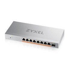 合勤 ZYXEL XMG-108HP 8埠2.5G PoE 無網管交換機 含10G上行 昌運監視器推薦, 數量, 1個