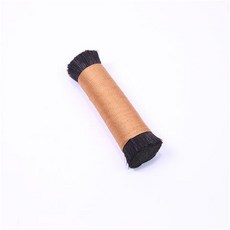 台灣熱銷 棕老虎鬃老虎山棕拓刷篆刻边款刷棕刷棕毛鬃毛刷拓古币瓦当拓碑, 【單品】馬鬃圓刷大號一支, 1個