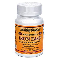 Healthy Origins 鐵膠囊 27mg, 60顆, 1罐
