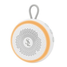 라이프소 휴대용 신생아 백색소음기 아기 꿀잠 수면교육, 화이트, 1개