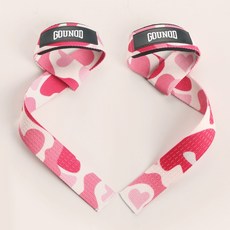 運動引體向上輔助腰帶健身單槓力量訓練握力腰帶硬拉帶男女適用，助力健身訓練，提升握力，安全可靠, 迷彩粉紅色, 1個