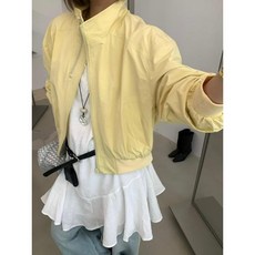 極簡風立領短外套
