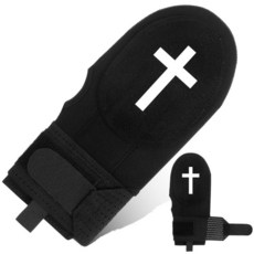 Geyoga Christian Sliding Mitt for Youth Right Hand Cross Baseball Softball Religious Glove Guard A
