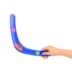 원형 V형 레포츠 부메랑 어린이 유아 야외 캠핑장 놀이 장난감 스포츠 플라잉 원반 던지기, 1개