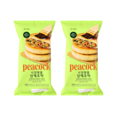 피코크 시장명물 잡채호떡, 2세트, 450g