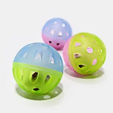 CATWANT 貓咪玩具球 蟲癭果鈴鐺藤球 填充運動球 大藤球 貓玩具, 1個, CW901｜木天蓼鈴鐺球（3入）,花色隨機出貨，恕無法指定