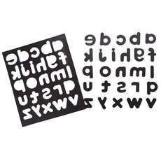 어린이 영어놀이 알파벳 소문자용 퍼즐놀이 자석판/ 교육장난감 교육기관 체험 ABC, 1개, 26피스