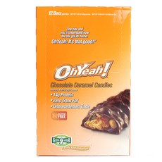 OhYeah! 蛋白棒巧克力和焦糖糖果, 1個, 45克