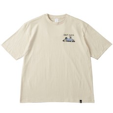 [RS타이치] RSU126 데이오프 오버사이즈 티셔츠 라이트 베이지, L