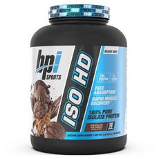 Bpi ISO HD 分離乳清蛋白 巧克力冰淇淋, 1個, 2.17kg