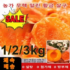 국산무설탕 건살구 1kg 씨 없는 말린 황금 살구 국내산무첨가 씨 없는 말린 홍살구, [말린 홍살구] 1kg, 1개