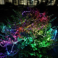 HK.Sell USB型裝飾燈串 燈泡 3cm+遙控器, RGB 顏色 6m 200 球