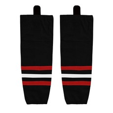 RVOKYE 훈련 및 게임용 프로 아이스 하키 양말 - 고밀도 메시 빠른 건조 통기성 하키 양말 청소년 성인용 Ht27-옐로우 미디움, RVOKYE Ice Hockey Team Trainin, Ht12-블랙