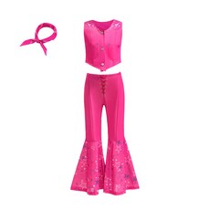 바비 카우걸 여아 코스튬