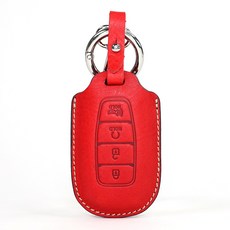 페레노 현대 베뉴 스마트키 가죽케이스 PH08, 미네르바복스 레드