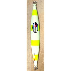 爆咬子彈型 夜光小搞搞鐵板80g, 1個, 黃斑馬夜光, 黃斑馬夜光