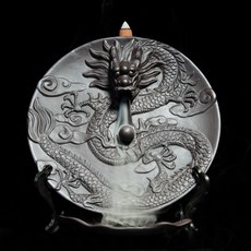 廠家直銷陶瓷香爐 陶瓷香薰爐工藝陶瓷煙倒流熏香爐石磨香爐原創, 1個