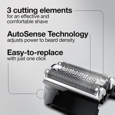 브라운 시리즈 5 전기 면도기 교체 헤드 부품 52B 5090 5190cc 5040 5140s 5030s 5147s 5145s 5195cc 519