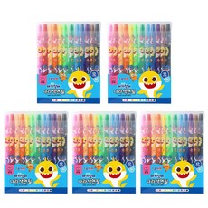 종이나라 핑크퐁 나라 색연필 5p, 12색