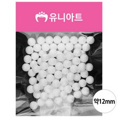 엔케이디 아동미술재료 스치로폼 백구 약 12mm