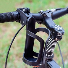 자전거 유모차 바이크 음료 텀블러 물통 거치대 홀더 컵홀더 유모자 용품 유모차컵, 컵홀더(블랙), 1개