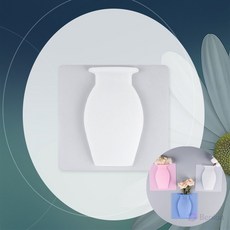 베니온 실리콘 화병 벽에붙이는실리콘화병