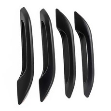 자동차 도어 핸들 스티커 트림 핸들 스티커 Tesla Model 3Y - 외부 도어 동결 보호 플러스 패치, [01] Matte Black