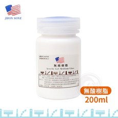 JHON SONÉ 無酸樹脂 Acrylic Gel Medium Gloss 500ml, 1個, 無酸樹脂 200g